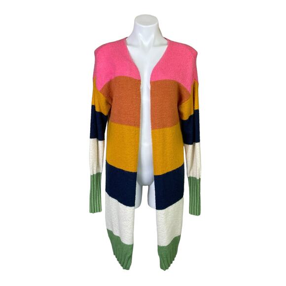 Michelle Nicole Sweaters - ❌SOLD❌ Michelle Nicole | Women's Colorful Wool Blend Open Cardigan | Size: S